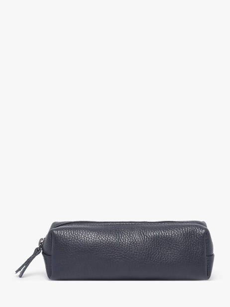 Trousse Caviar Cuir Milano Bleu caviar CA22116