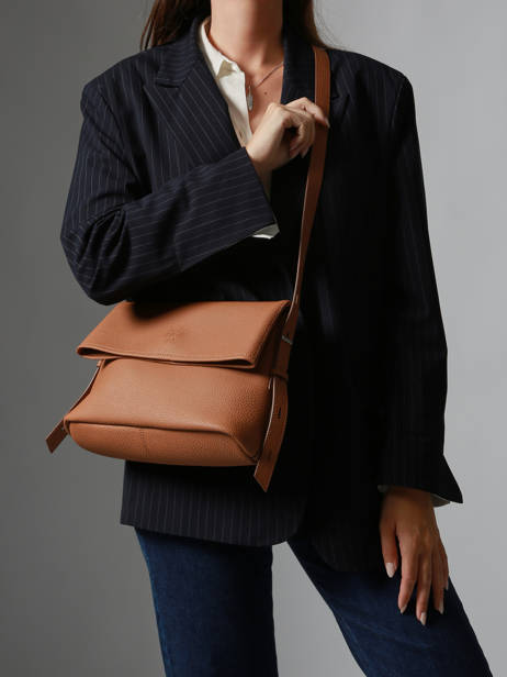 Sac Bandoulière Cavalier Cuir Etrier Beige cavalier ECLR135M vue secondaire 1