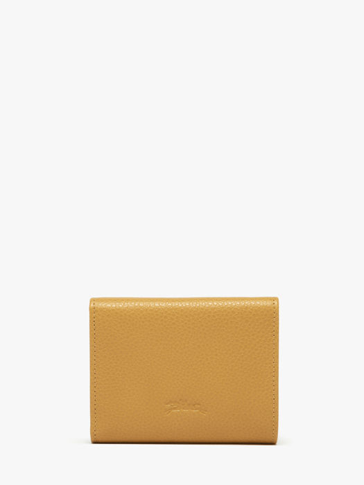 Longchamp Le foulonné Portefeuilles Jaune
