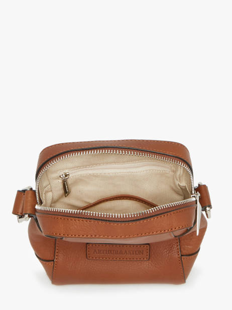 Sac Bandoulière Arthur & aston Marron jose 5 vue secondaire 3