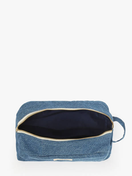 La Trousse De Toilette Hermel Coton Recyclé Rivedroite Bleu timeless HERMETIM vue secondaire 1