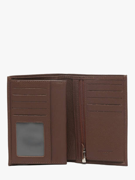 Portefeuille Confort Cuir Hexagona Marron confort 461009 vue secondaire 1