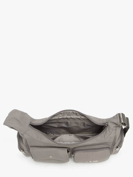 Sac Bandoulière Basic Pocket Polyester Lancaster Gris basic pocket 92 vue secondaire 3