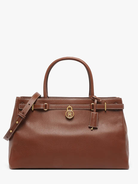 Sac à Main American Icon Cuir Tommy hilfiger Vert american icon AW17925