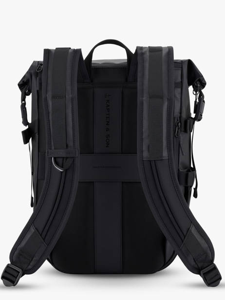 Lisbon Small - Sac à Dos  Kapten and son Noir backpack S vue secondaire 4