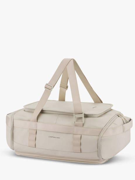 Lisbon Duffle Small - Sac à Dos De Voyage Kapten and son Beige backpack LISBONDU vue secondaire 2