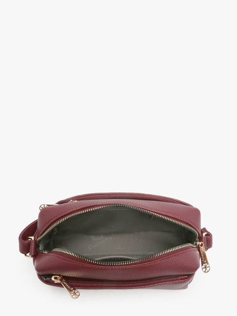 Sac Bandoulière Grained Miniprix Rouge grained KJ62069 vue secondaire 2