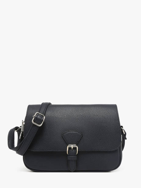 Sac Bandoulière Grained Miniprix Bleu grained F3601