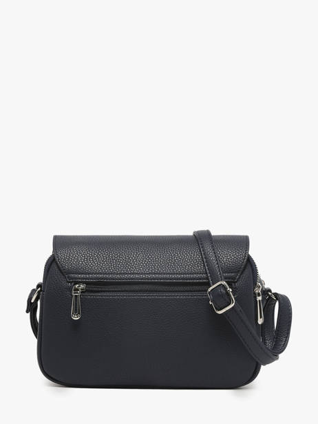 Sac Bandoulière Grained Miniprix Bleu grained F3601 vue secondaire 3