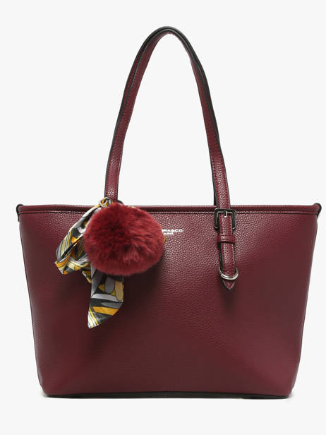Sac Porté épaule Grained Miniprix Rouge grained F2531