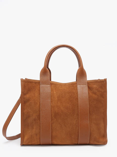 Sac Porté Main Velvet Caviar Cuir Milano Marron velvet caviar VC25063