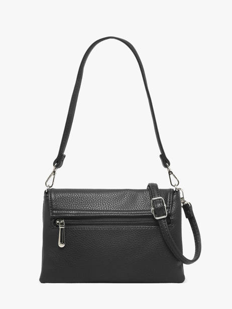 Sac Bandoulière Grained Miniprix Noir grained H9158 vue secondaire 3