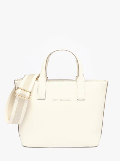 Sac Bandoulière Th Logotape Polyurethane Tommy hilfiger Blanc th logotape AW17448