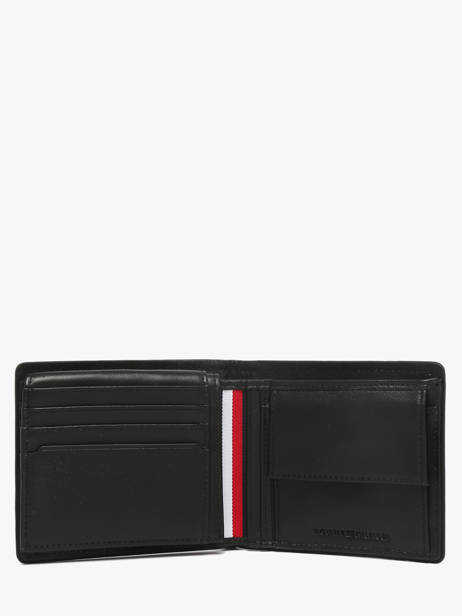 Portefeuille Corporate Cuir Tommy hilfiger Noir corporate AM13741 vue secondaire 1