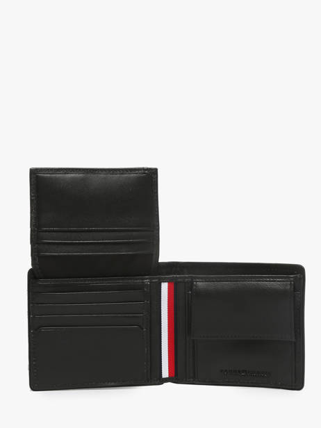 Portefeuille Corporate Cuir Tommy hilfiger Noir corporate AM13741 vue secondaire 2