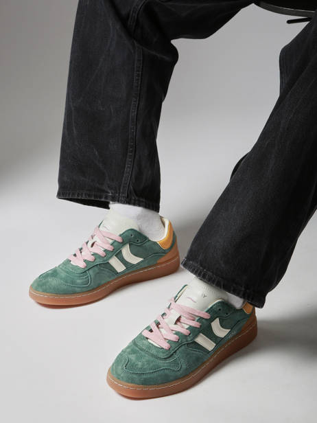 Sneakers Goal En Cuir Coolway Vert men 8663458 vue secondaire 1