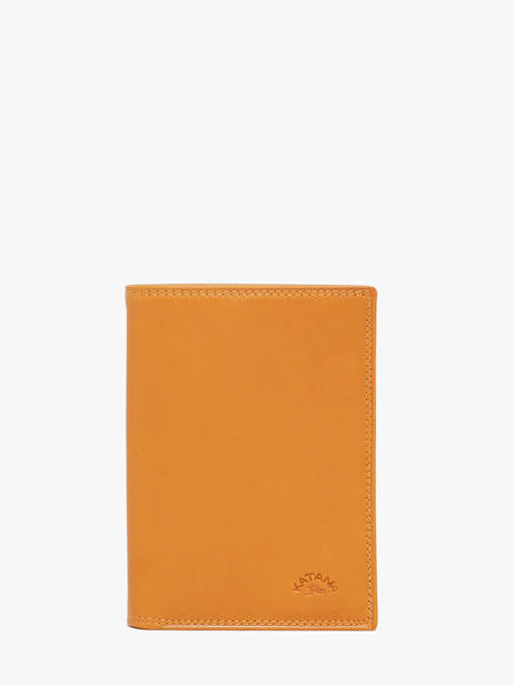 Portefeuille Marina Cuir Katana Jaune marina 753019