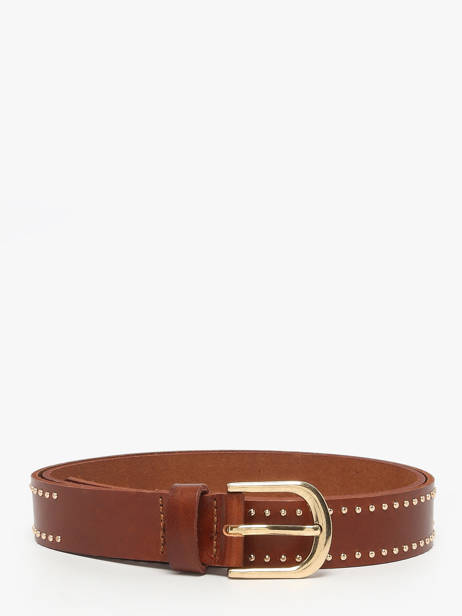 Ceinture Pieces Marron june 17160105