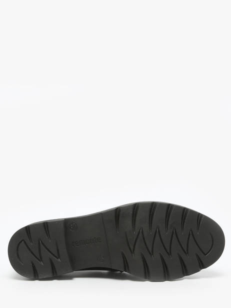 Mocassins En Cuir Remonte Noir women 2 vue secondaire 5