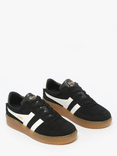 Sneakers Grandslam En Cuir Gola Noir women CLA589 vue secondaire 2
