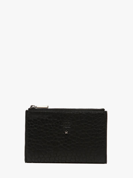 Portefeuille Vintage Cuir Mila louise Noir vintage 3576E