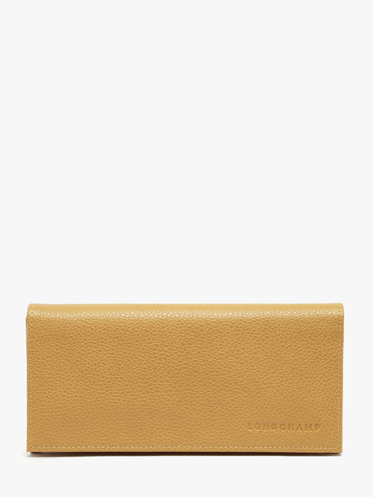 Longchamp Le foulonné Portefeuilles Jaune