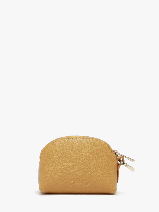 Longchamp Le foulonné Porte-monnaie Jaune