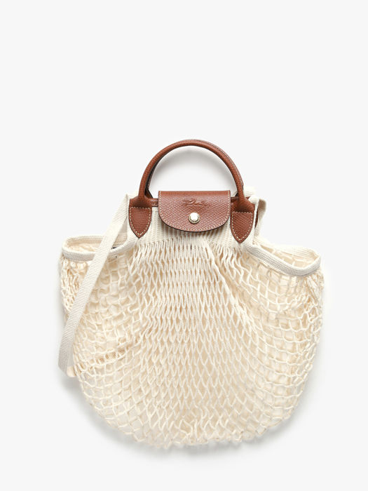 Longchamp Le pliage filet Besaces Beige