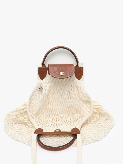 Longchamp Le pliage filet Besaces Beige