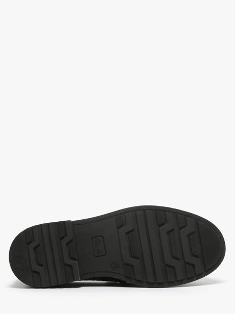 Mocassins En Cuir Aliwell Noir women A0234 vue secondaire 5