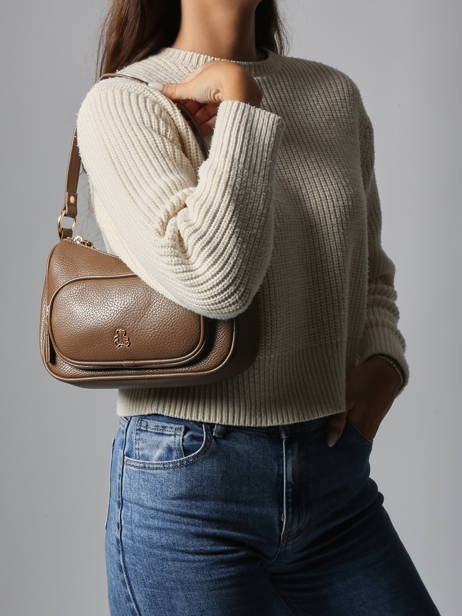 Sac Porté épaule Pocket Lulu castagnette Beige pocket ZAHYNA vue secondaire 1