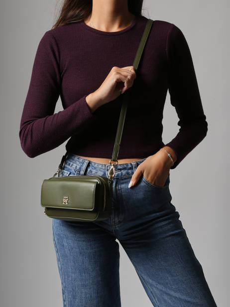 Sac Bandoulière Th Icon Tommy hilfiger Vert th icon AW17680 vue secondaire 1