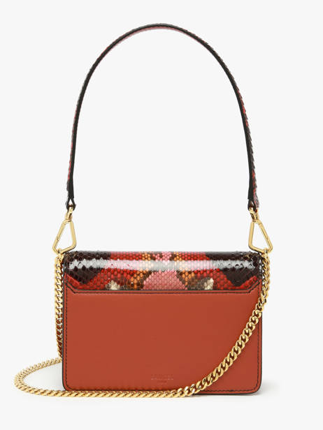Sac Bandoulière Angele Cuir Lancel Rouge angele A13776 vue secondaire 5
