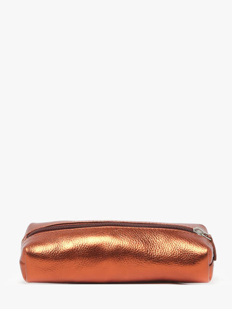 Le Plumier Ginger Cuir Paul marius Marron ginger PLUMIGIN vue secondaire 2