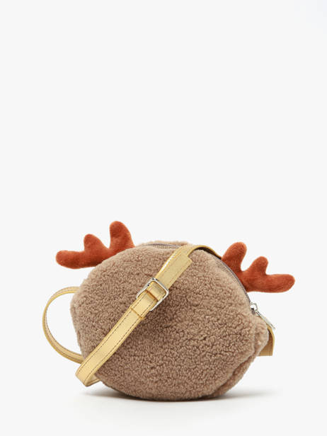 Sac Bandoulière Pour Enfant Rodolphe Le voyage en panier Beige kids AHP303 vue secondaire 3