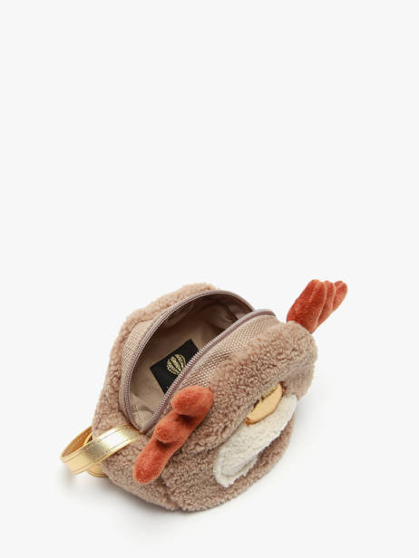 Sac Bandoulière Pour Enfant Rodolphe Le voyage en panier Beige kids AHP303 vue secondaire 2