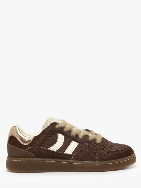 Sneakers En Cuir Coolway Marron women 7623298
