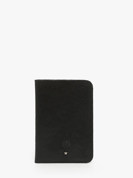 Porte-papiers Cuir Vintage Mila louise Noir vintage 3364X vue secondaire 1