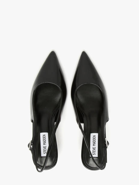 Escarpins Talon Aiguille En Cuir Steve madden Noir women 11003902 vue secondaire 3