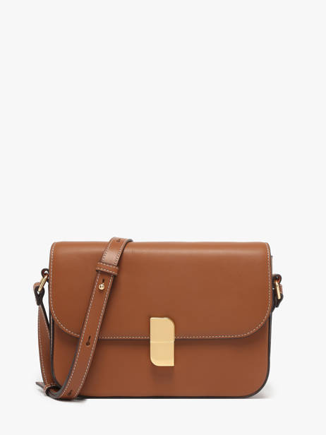Sac Bandoulière M Alice Cuir Nat et nin Beige vintage M