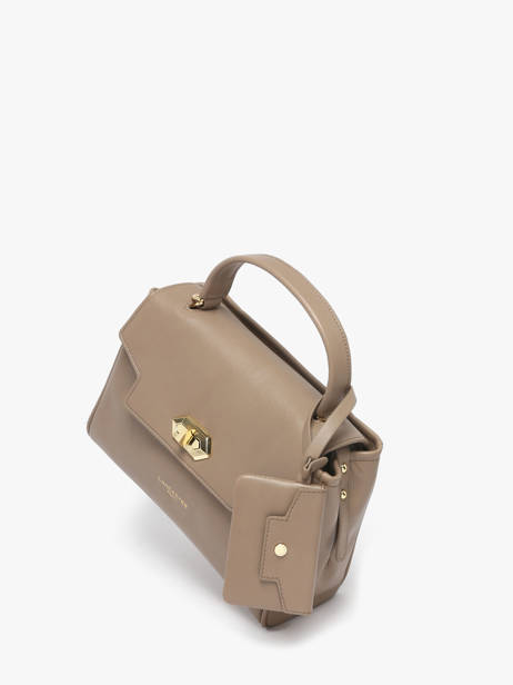 Sac Porté Main Mademoiselle Grace Cuir Lancaster Marron mademoiselle grace 102 vue secondaire 2