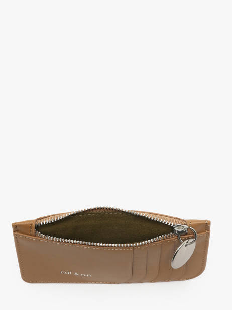 Porte-monnaie Alix Cuir Nat et nin Beige vintage ALIX vue secondaire 1