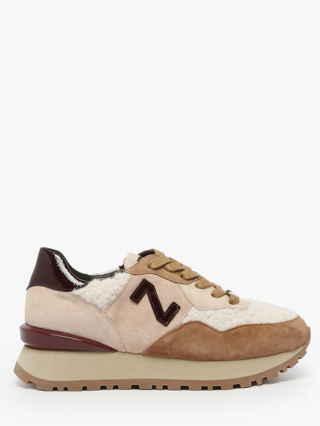 Sneakers En Cuir Nathan baume Multicolore women 52NS0704