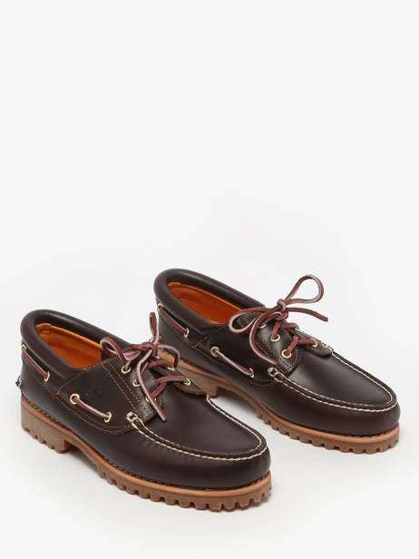 Chaussures Bateau Noreen En Cuir Timberland Marron men 32141 vue secondaire 1