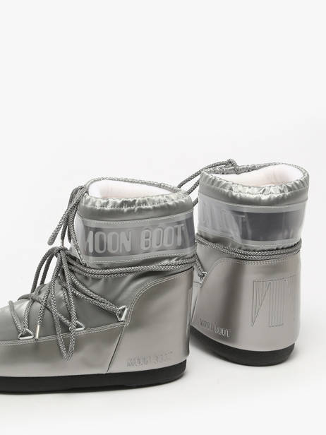 Boots Icon Low Glance Moon boot Argent women D1409350 vue secondaire 2