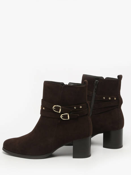 Bottines à Talon En Cuir Gabor Marron women 18 vue secondaire 2