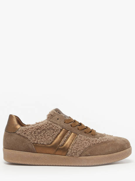 Sneakers En Cuir Gabor Marron women 34