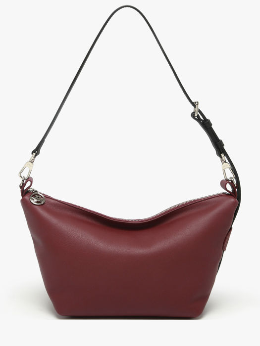 Longchamp Besace longchamp cuir Sacs porté travers Violet