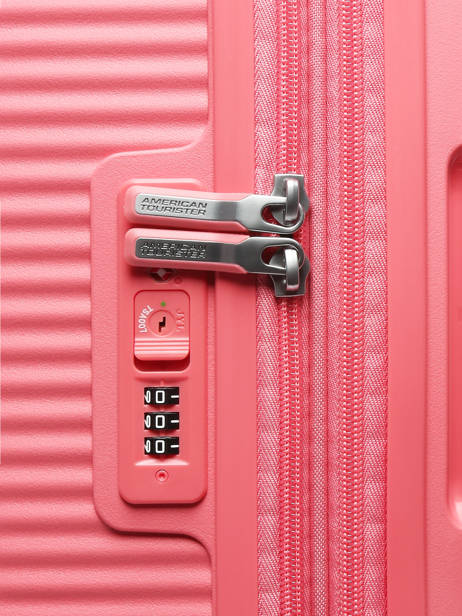 Valise Rigide M Soundbox American tourister Rose soundbox 32G003 vue secondaire 1