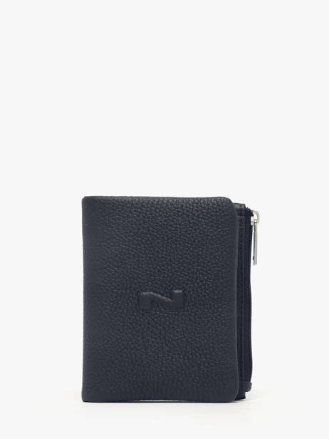 Portefeuille Rallye Cuir Nathan baume Bleu original n 476N